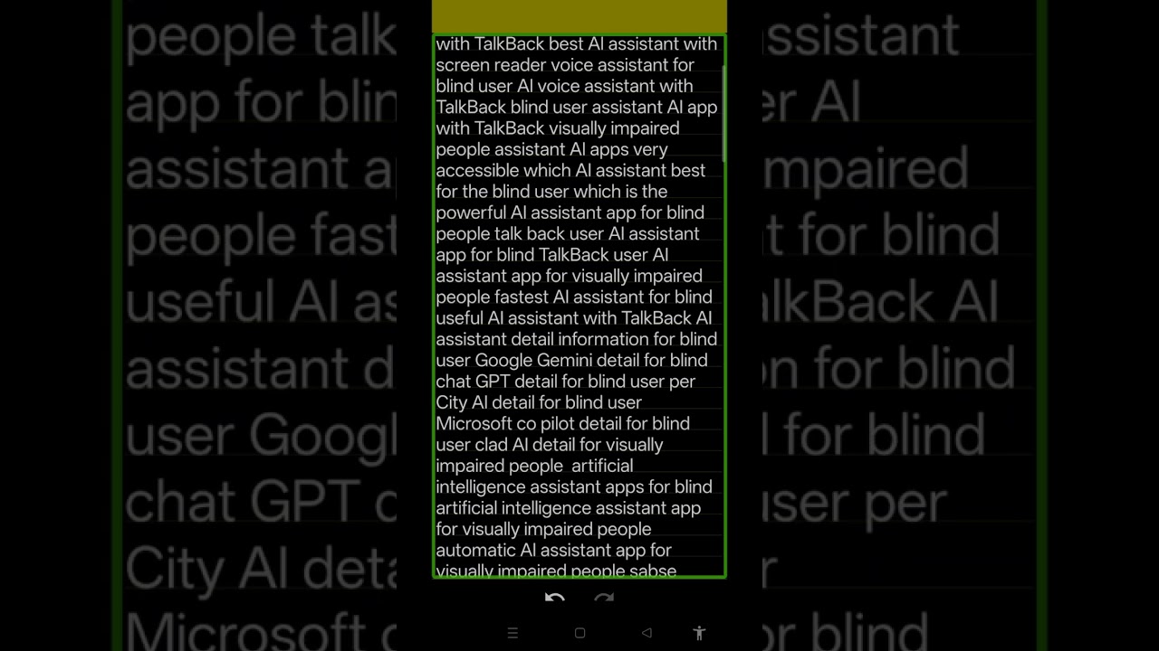 best AI assistant app for blind user chat GPT Microsoft co pilot Perplexity Google Gemini Claude AI