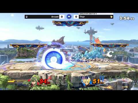 The Smash Lab 208 Winners Round 4 - Thor (Cloud) vs Arconi (Lucina)