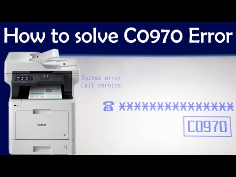 how to Solve code C-0970 on Taskalfa 620-820 Photo Copy Machine l Naveed Sarwar