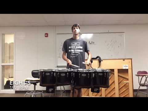 Blue Knights 2021 Quad Audition 2 Exercises - Alex Fulkerson