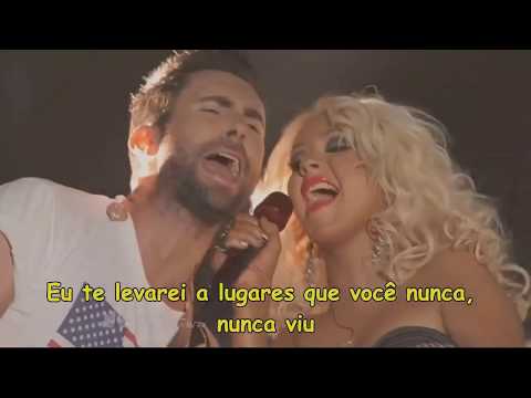 Start Me uP - Rolling Stones (Christina Aguilera, Adam Levine, Cello, Blake) (Legendado PT-BR)