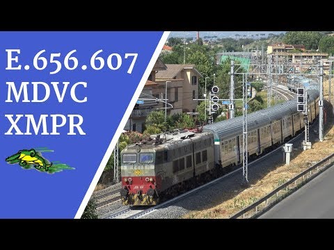 E.656.607 con invio di vetture a Monterotondo