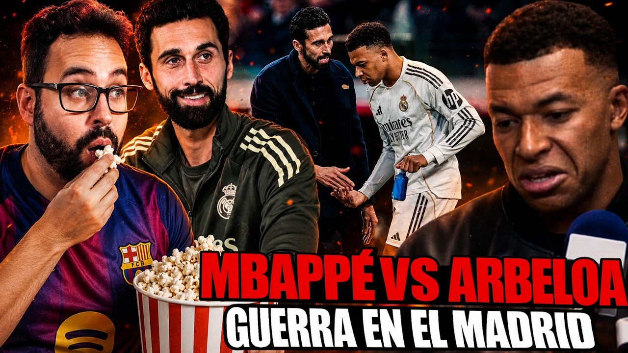 🔥¡OTRA GUERRA en el MADRID! MBAPPÉ RAJA de ARBELOA que le RESPONDE ¡Se ACUSAN de lo PEOR!