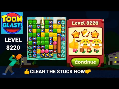 Toon Blast Level 8220