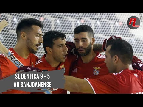 HIGHLIGHTS | SL BENFICA 9 - 5 AD SANJOANENSE | Rollera Hockey
