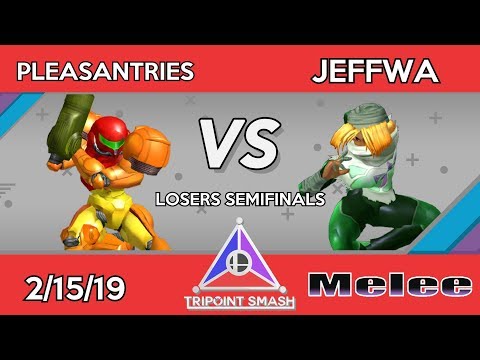 Tripoint Smash 48 - Losers Semifinals - Pleasantries (Samus) Vs. JeffWa (Sheik)