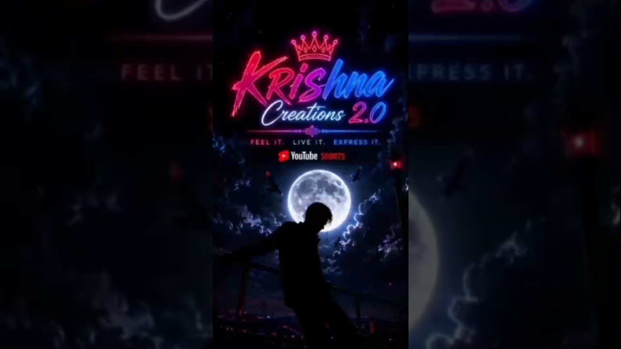 Krishna Creations 2.0 🥀🖤 | Dil Thak Chuka Hai.. #shorts #sad #shortvideo