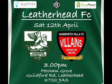LEATHERHEAD 2 -1 HANWORTH VILLA