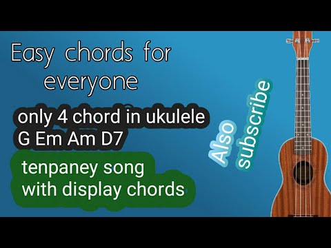 TENPANEY - Human acharya / ukulele cover with chords / Orginal  scale#
