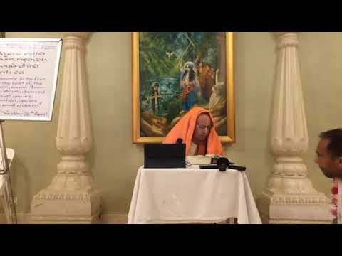 Subhag Swami - Morning Class Srimad Bhagavatam 4.22.12 - 26 April 2019