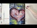 Painting a Cool Heart for Valentines Day in 20 ...