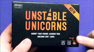 Unstable Unicorns: NSFW Base Set - Components *Not Suitable for people under 21*