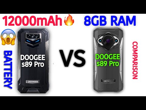 Doogee 12000mah Battery Mobile |Doogee S89 Pro vs Doogee S98 Pro Doogee S89 Pro Review | i love tech