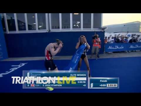 2017 WTS Abu Dhabi Women Sprint Finish