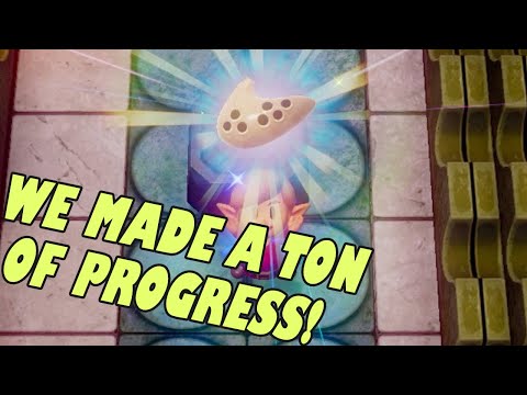 THE COLOR DUNGEON AND Ocarina  | Zelda Links Awakening FULL GAME Walkthrough EP 4