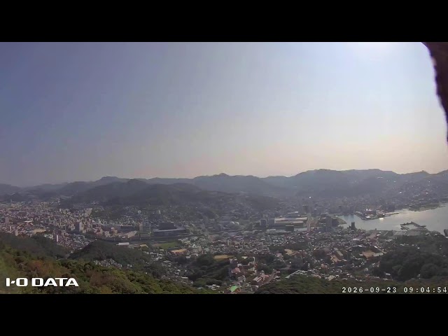 稲佐山展望台から望む長崎市内