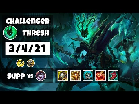 Thresh vs Lulu BR Challenger SUPPORT (3/4/21) - v11.6