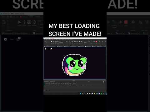 MY BEST LOADING SCREEN MADE!  #plehlowla #roblox #robloxstudio