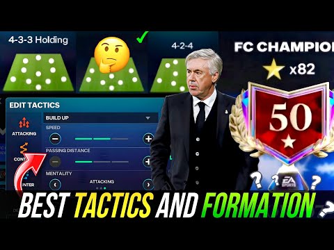 50⭐ Easily 🤫 | Best Manager Mode Tactics (January Season) | FC Mobile 26