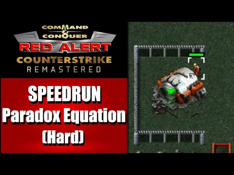 SPEEDRUN: Paradox Equation (Hard) - Command and Conquer Red Alert Counterstrike Remastered