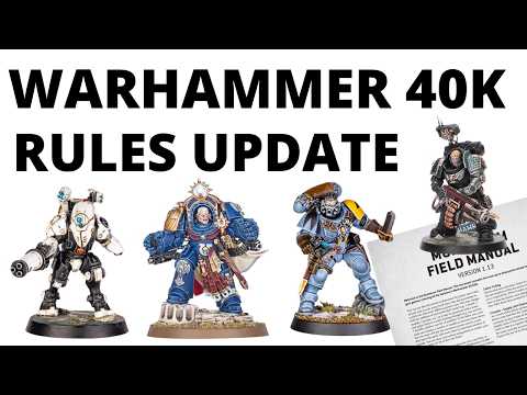 Big Warhammer 40K Rules Update - New Ultramarines Army, New Datasheets and More!