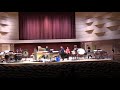 Casper College Percussion Group in Concert 4/19/18