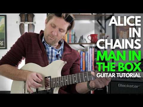 Man in the Box by Alice In Chains Guitar Tutorial - Guitar Lessons with Stuart!