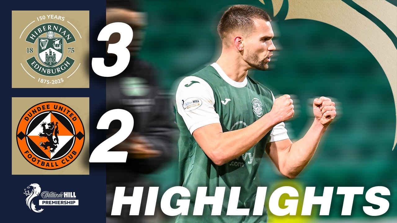Hibernian vs Dundee United Highlights
