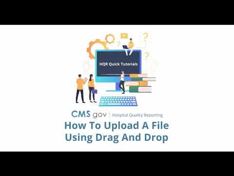 How to upload a file via drag ’n drop