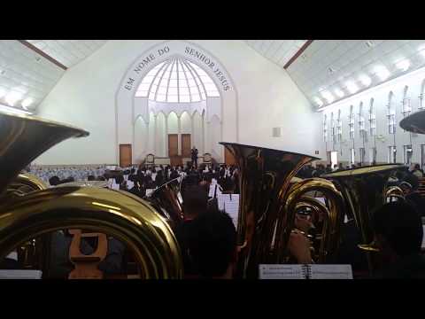 Ensaio Marcão Cabreuva hino 308 Soa a trombeta