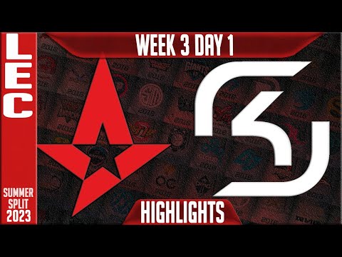 AST vs SK Highlights | LEC Summer 2023 W3D1 | Astralis vs SK Gaming