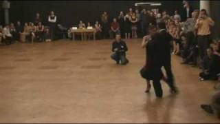 Laura Melo & Ricardo Barrios, tango show (2), 17.10.2008