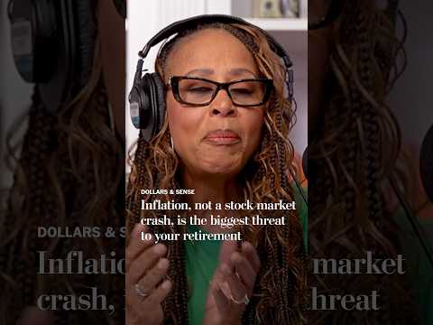 Inflation, not a stock market crash, is the biggest threat to your retirement