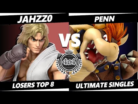 4o4 Smash Night 44 - APLE| Jahzz0 (Ken) vs Pennsmash! (Bowser) - Losers Round 8