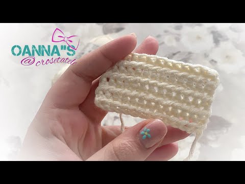 2-sided crochet pattern from the 5 minute series.