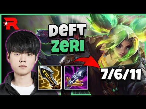 KT Deft Zeri vs Kai'Sa | 14.12