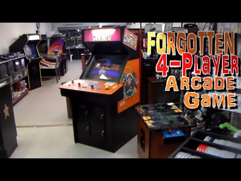 The Most Rare 4 Player Konami Arcade Title?  Wild West C.O.W. Boys Of Moo Mesa (Kit) Machine