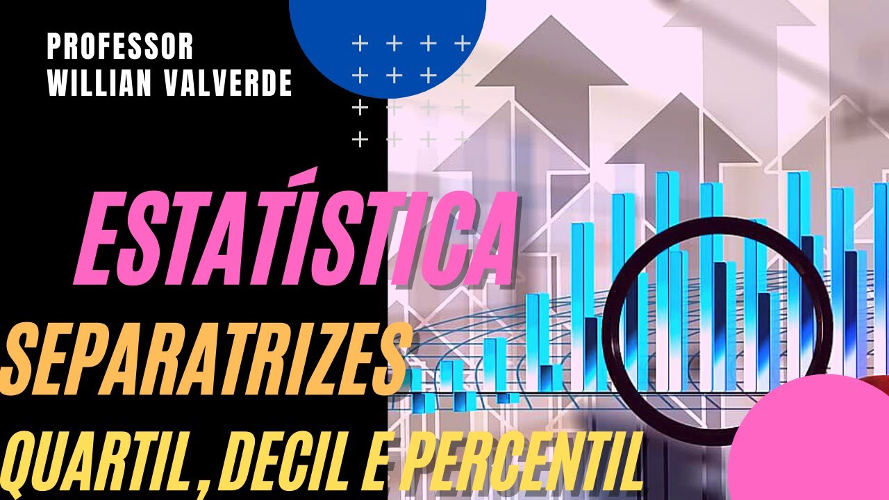 Como calcular os Quartis, Decis e Percentis de uma Distribuição – Aula de Estatística 04.2