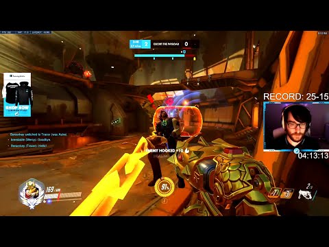 Harbleu Roadhog God - Road to Rank 1! [ Overwatch Season 29 Top 500 ]