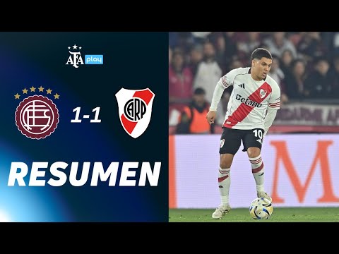 Lanus 1 vs. 1 River Plate | #TorneoClausura2025 | RESUMEN | FECHA 6