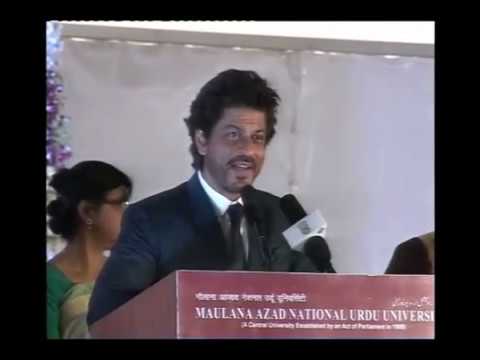 One of the Best Motivational Speech by Shahrukh Khan In Hyderabad || Heart Touching Speech || SRK