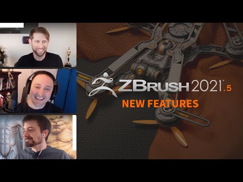 ZBrush 2021.5 Live Stream Event - All New Features!