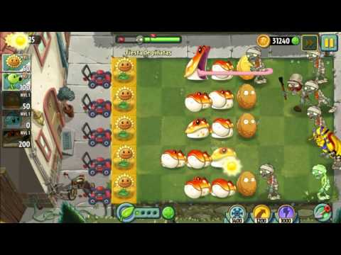 Plants Vs Zombies 2 - Fiesta de Piñatas (24-1-2017)