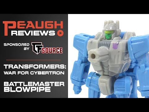 Video Review: Transformers: War for Cybertron SIEGE - Battlemaster BLOWPIPE