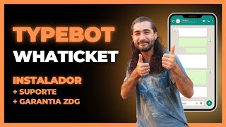 Oficina de Chatbot para Whatsapp com Typebot + Whaticket
