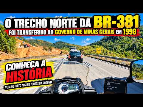 [BR-381] O governo ESTADUAL assumiu o trecho entre BH e o Vale do Aço executar obras de duplicação