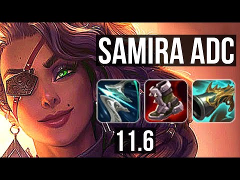 SAMIRA & Alistar vs XAYAH & Seraphine (ADC) | Quadra, Rank 7 Samira | NA Challenger | v11.6