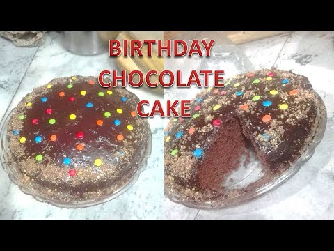 CHOCOLATE CAKE IN LOCKDOWN 🍰 | BIRTHDAY CAKE | CAKE Recipe | Naemal Bilal