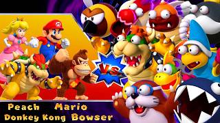 【スーパーマリオパーティ ジャンボリー】全ボスミニゲーム最強決戦！ドンキーコングVSマリオVSピーチVSクッパ