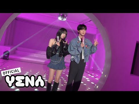 YENA(최예나) - 'dingo LIVE' Shoot Sketch with 진 (Jin) of BTS
